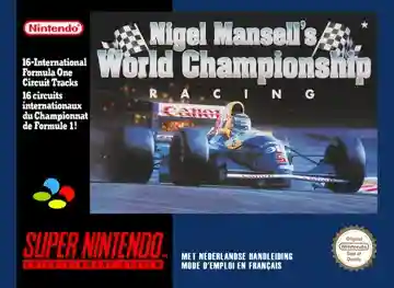 Nigel Mansell's World Championship Racing (Europe) (Gremlin Graphics)